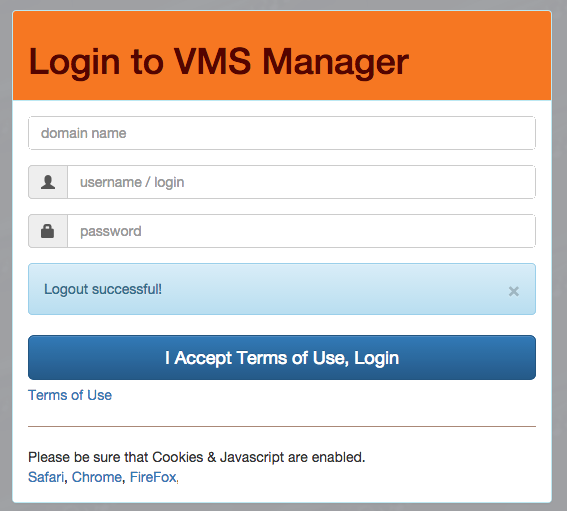 Login to VMS DealerTrend